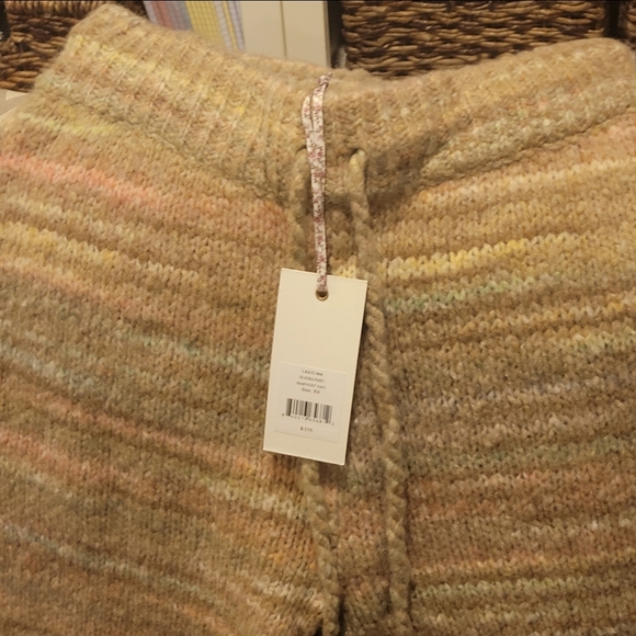 Loveshackfancy Knit Joggers New with Tags XSmall Retails $395 - Picture 3 of 4